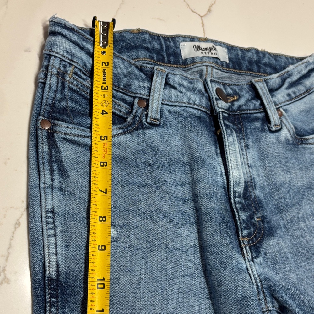 Wrangler high rise boot Women's Denim Jeans - Picture 12 of 16